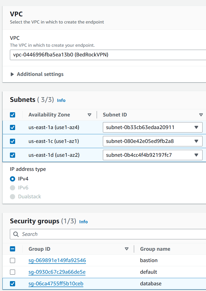 Endpoint VPC